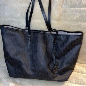 Michael Kors Signature Black Tote
